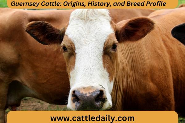 friendly Guernsey Cattle