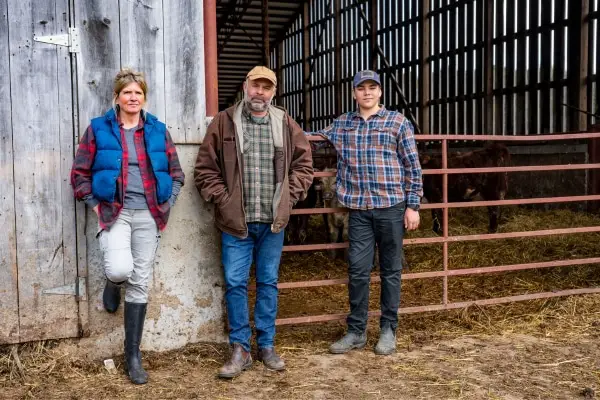 cattle farming family