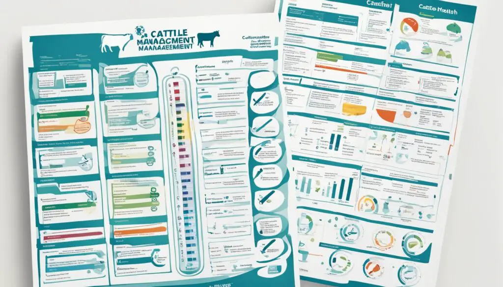 Cattle health management checklist