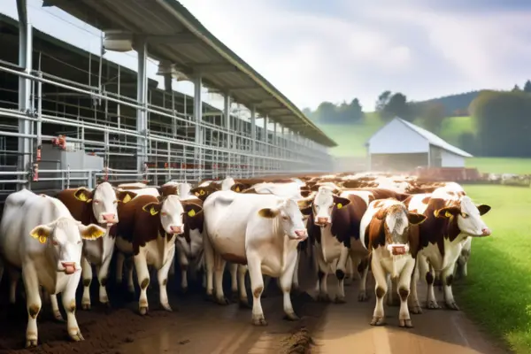 dairy cows farm 