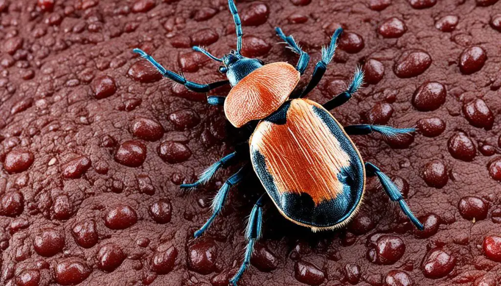 tick infestation in livestock