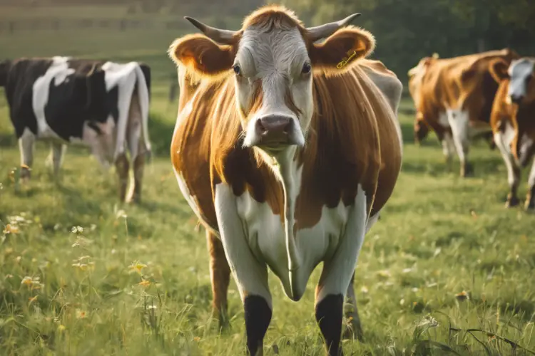 cow in farm