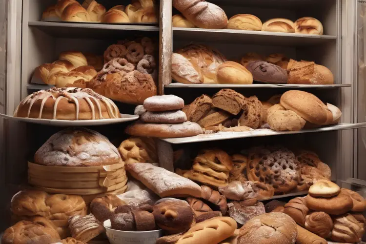 Bakery waste is in one place