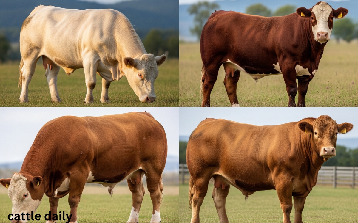 Meat cattle breeds