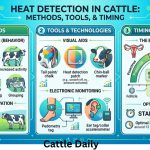 Heat Detection in Cattle: Methods, Tools, and Timing