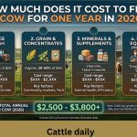 How Much Does It Cost to Feed a Cow for One Year in 2026