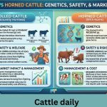 Polled vs Horned Cattle: Genetics, Safety, and Market Impact
