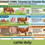 Feeding Pregnant Cows: Trimester-by-Trimester Nutrition Guide