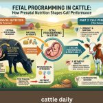 Fetal Programming in Cattle: How Prenatal Nutrition Shapes Calf Performance
