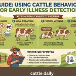 How to Use Cattle Behavior to Detect Illness Early