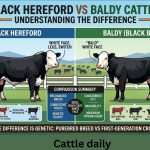 Black Hereford vs Baldy Cattle: Understanding the Difference