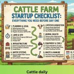 Cattle Farm Startup Checklist: Everything You Need Before Day One