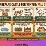 How to Prepare Cattle for Winter: Fall Checklist