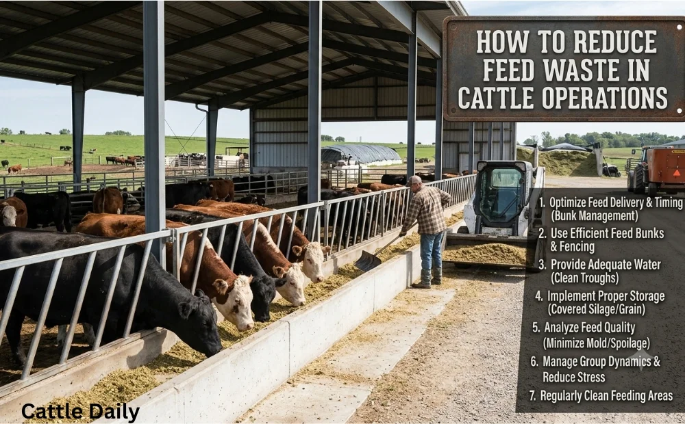 How to Reduce Feed Waste in Cattle Operations
