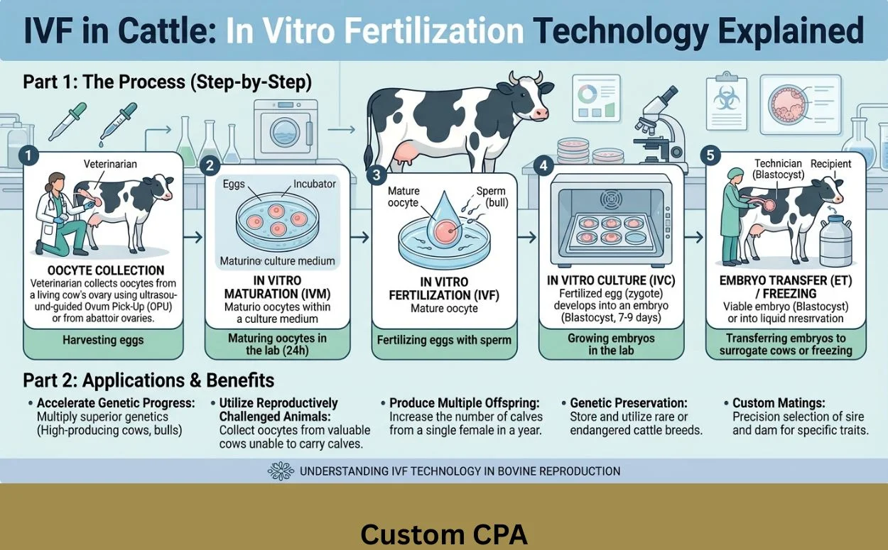 IVF in Cattle: In Vitro Fertilization Technology Explained